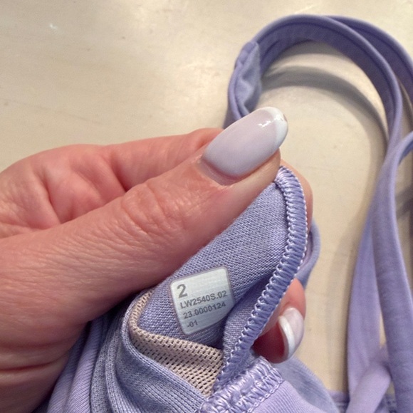 lululemon athletica Light Purple sports bra - Picture 3 of 3